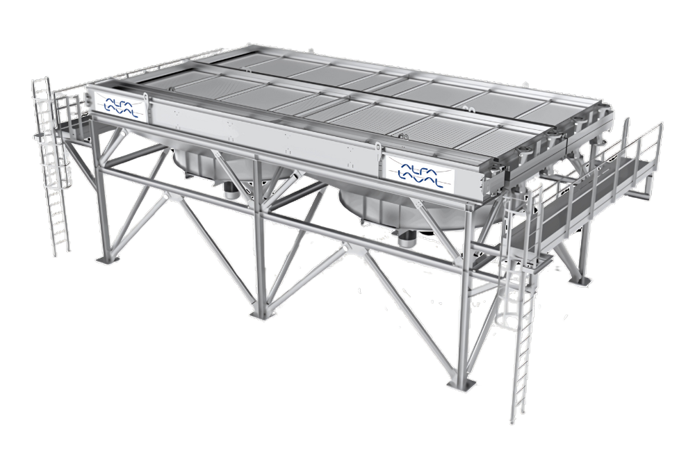 Alfa Laval air-cooled finned tube heat exchangers designed for cost-effective and reliable industrial cooling applications