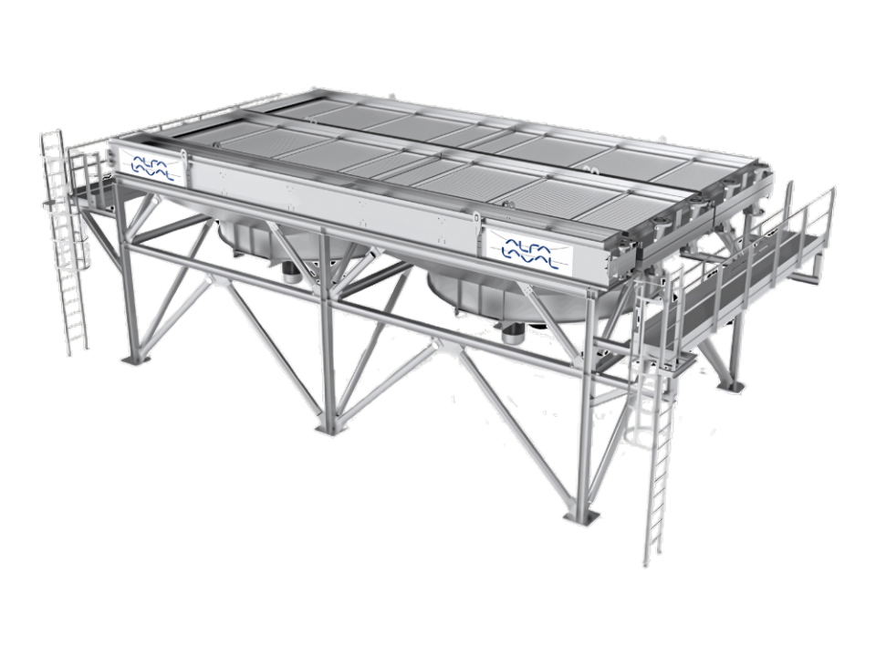 Alfa Laval air-cooled finned tube heat exchangers designed for cost-effective and reliable industrial cooling applications