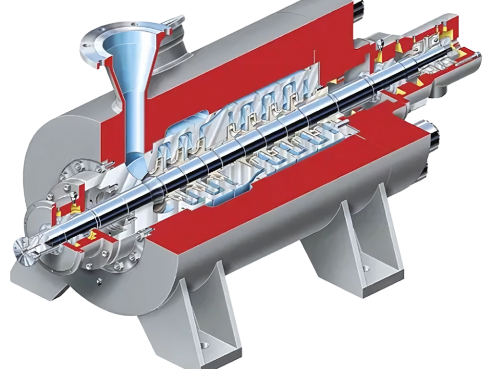 WIK and WIKO between bearings pump designed for horizontal multistage and double-case industrial operations