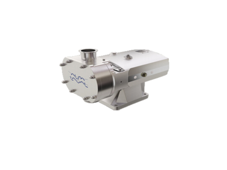 Alfa Laval SX UltraPure rotary lobe pump for high-purity applications, ideal for gentle fluid handling in pharmaceutical and biotech.