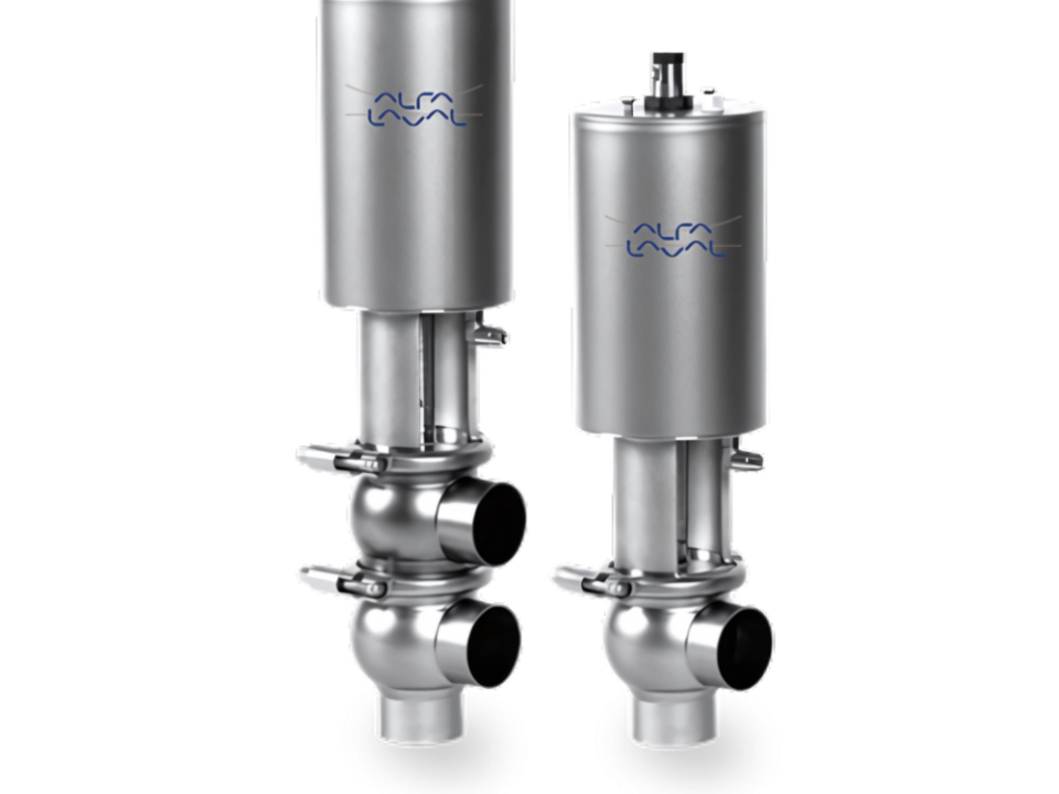 Unique SSV Long Stroke Valve by Alfa Laval, ensuring effective flow control for particle-laden or high-viscosity media.