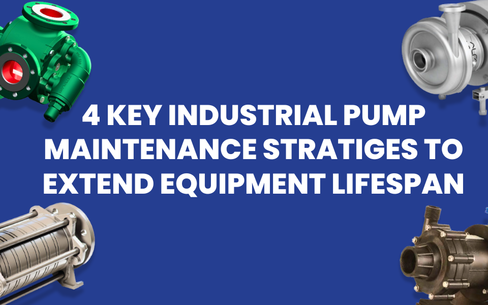 Industrial pump maintenance strategies to extend equipment lifespan.