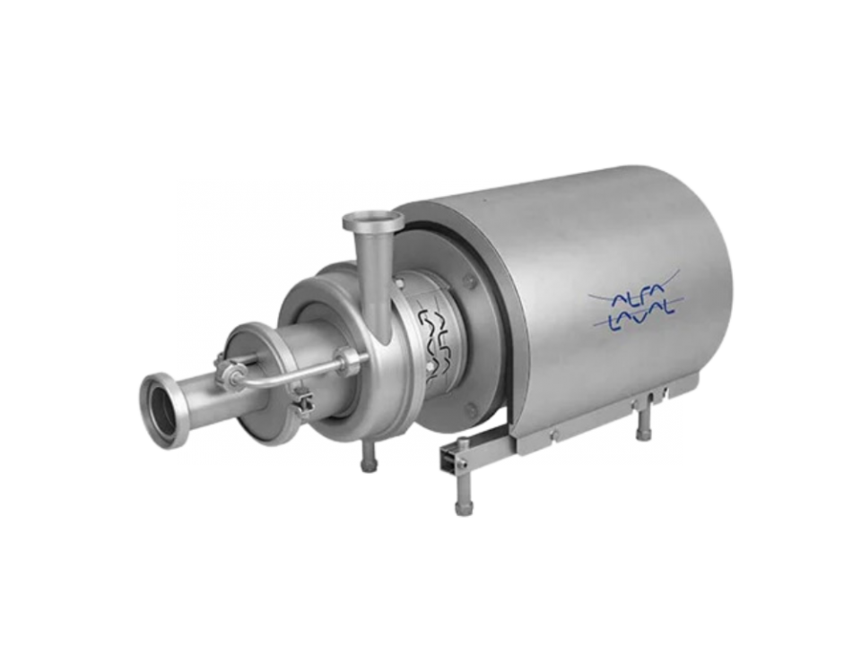 Alfa Laval LKH Prime centrifugal pump optimized for CIP return, delivering energy efficiency and quiet operation in hygienic processes.